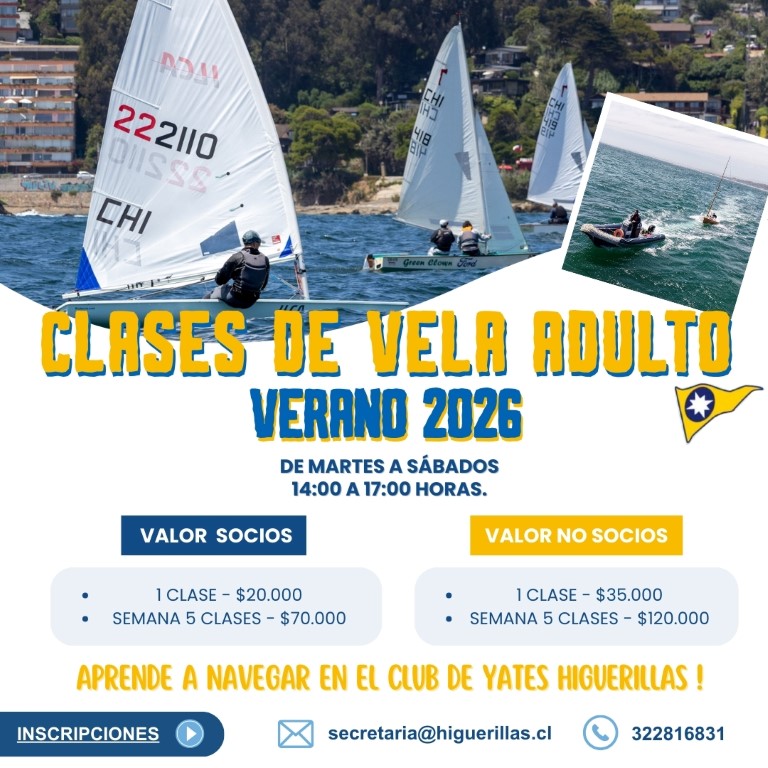 CLASES DE VELA ADULTO