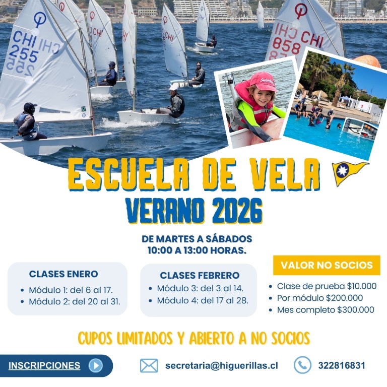 ESCUELA DE VELA NO SOCIO